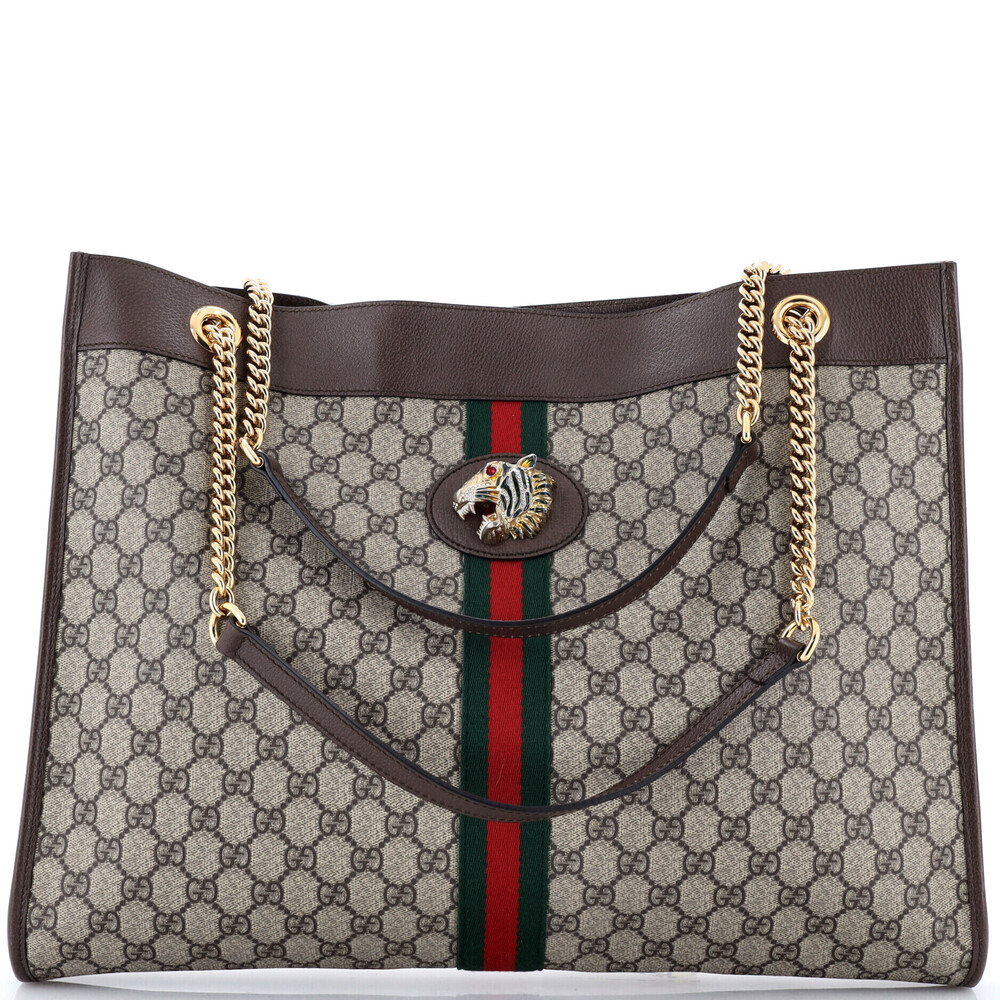 Gucci Large Rajah Chain Tote